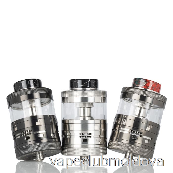 Kit Vape Pod Steam Crave Aromamizer Ragnar 35mm Rdta Advanced Edition - Gunmetal